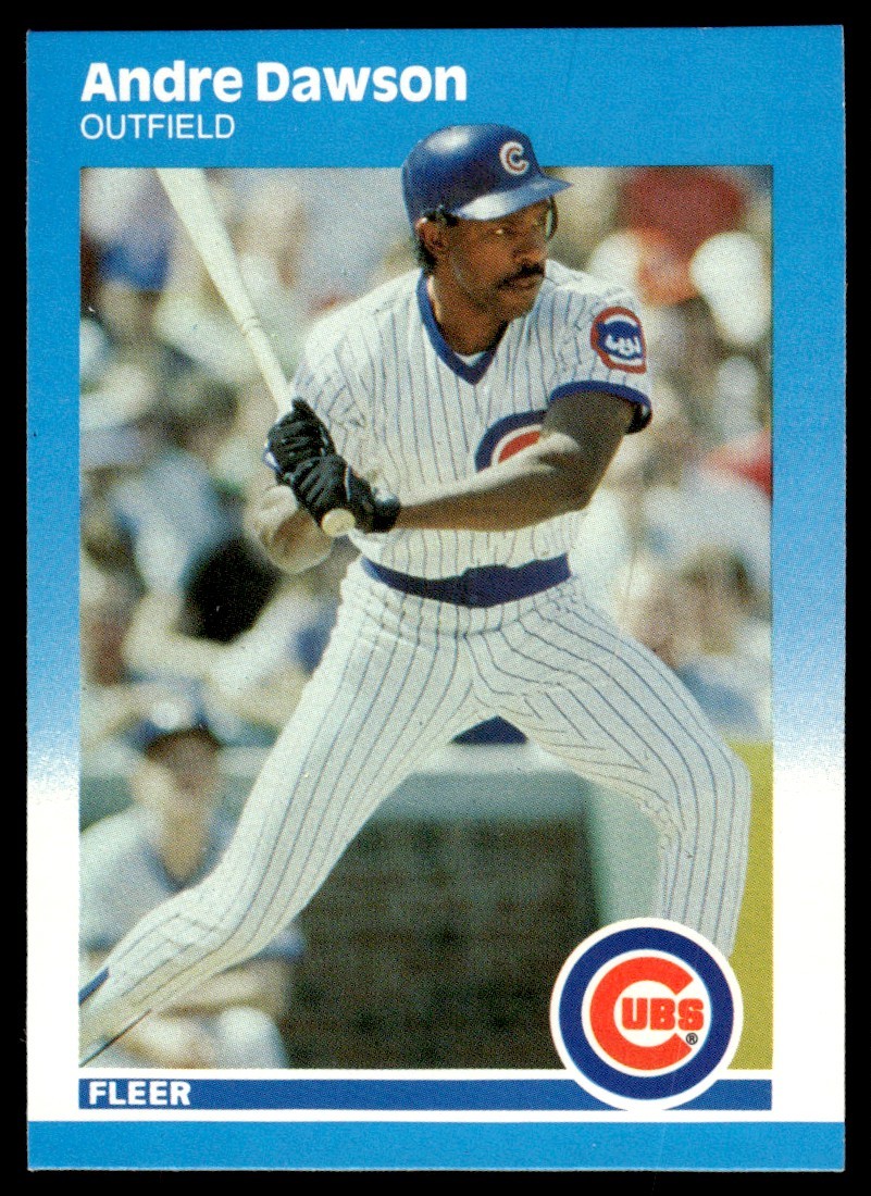 1987 Fleer Update Andre Dawson #U-24