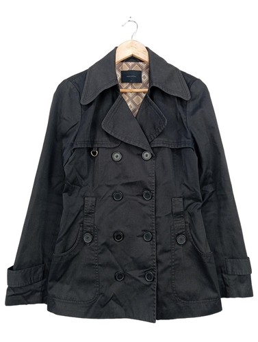 VERO MODA Abrigo corto Mujeres Abrigo Talla EU 38 azul look casual