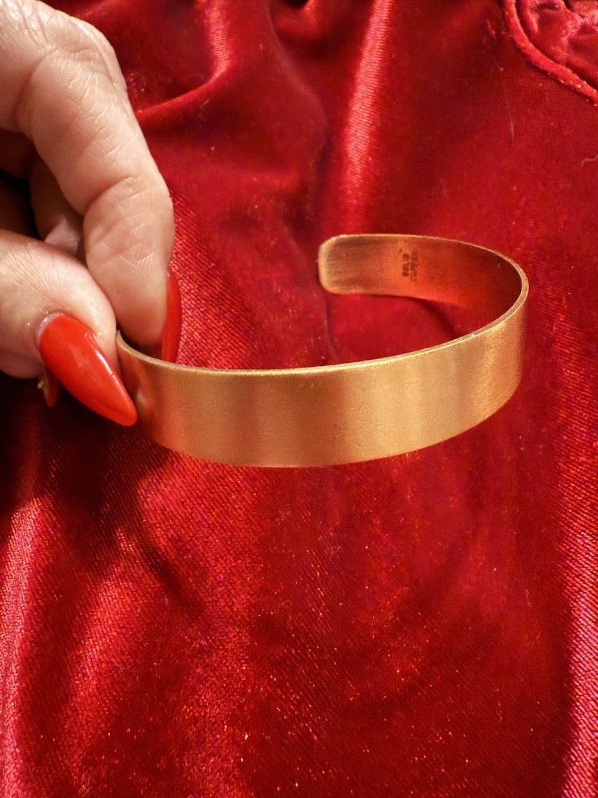 Solid Copper Cuff - image 1