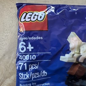 LEGO Christmas Santa Sleigh with Reindeer & Presents 40010 New  Polybag Retired