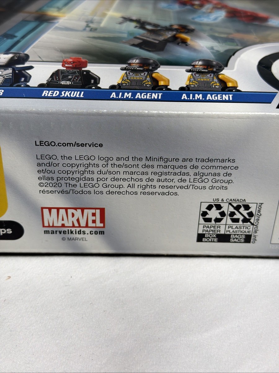 Lego Marvel Avengers Tower Battle- Set # 76166 - New In Sealed Box