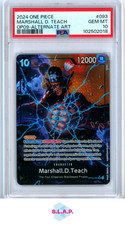 MARSHALL D. INSEGNA ALT ART PEZZO UNICO 09-IMPERATORI NEL NUOVO MONDO 2024 093 PSA 10