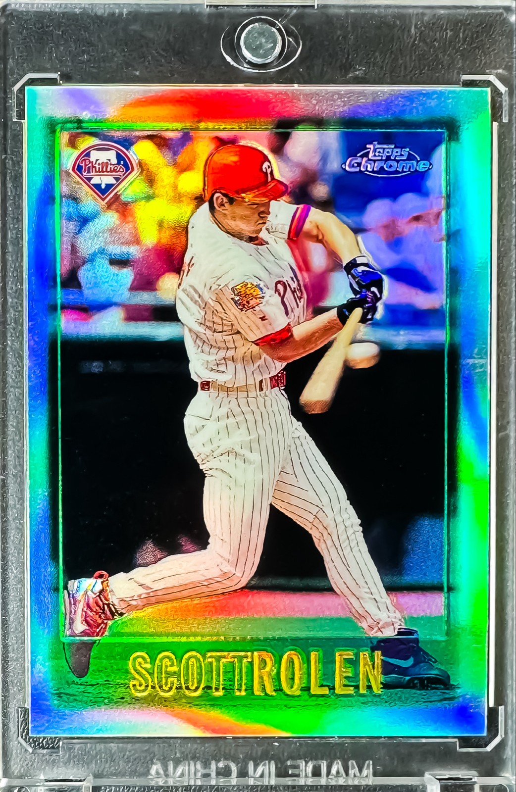 1997 Topps Chrome - Scott Rolen #96 Refractor