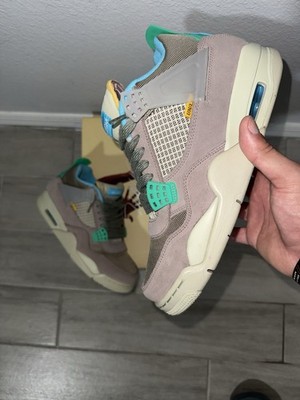 Nike Union LA x Air Jordan 4 Retro Taupe Haze Size 9.5 DJ5718-242