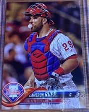 2018 Topps Series 1 Base # 308 Cameron Rupp - Philadelphia Phillies MLB Baseball