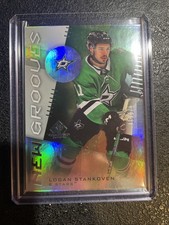24-25 UD Sp Game Used #’D/10 Rookie STAR Logan Stankhoven New Grooves Super Sp📈