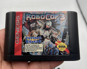 Robocop 3 SEGA Mega Drive Genesis 16 Bit Game Card with Box & Manual