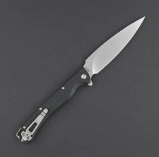 Daggerr Knives Pero Linerlock Folding Knife 5" 8Cr14MoV Steel Blade FRN Handle