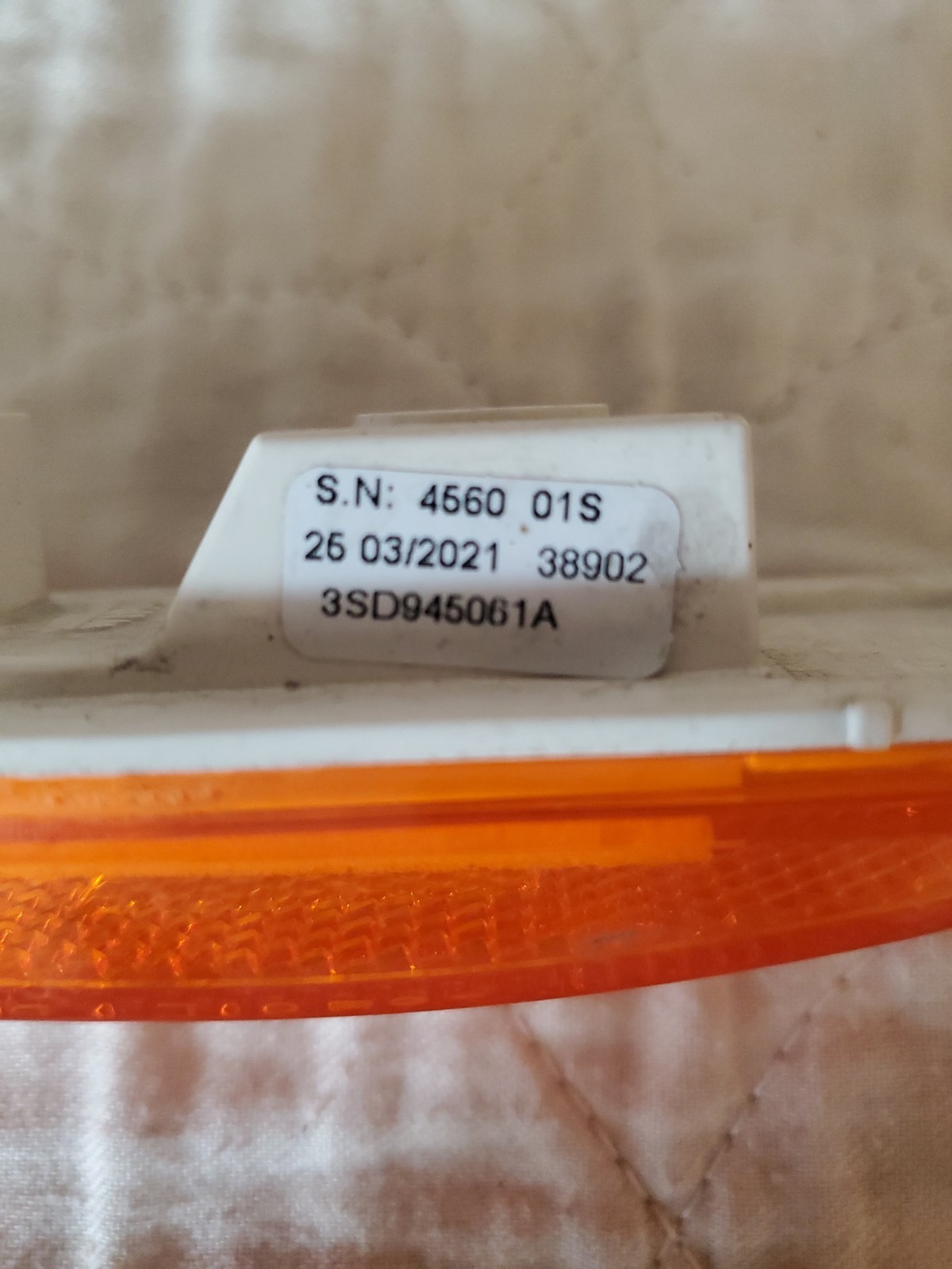 Bentley Continental GT 2018-2021 Front Left Side marker light