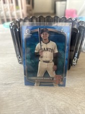 2025 Bowman Chrome Sapphire Prospects Yulian Barreto 1st Giants