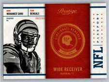 Mohamed Sanu - 2012 Panini Prestige Football #25 / NFL Passport Rookie