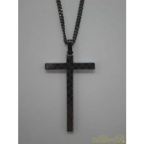 Collana GUCCI Argento Croce Diamante Giappone