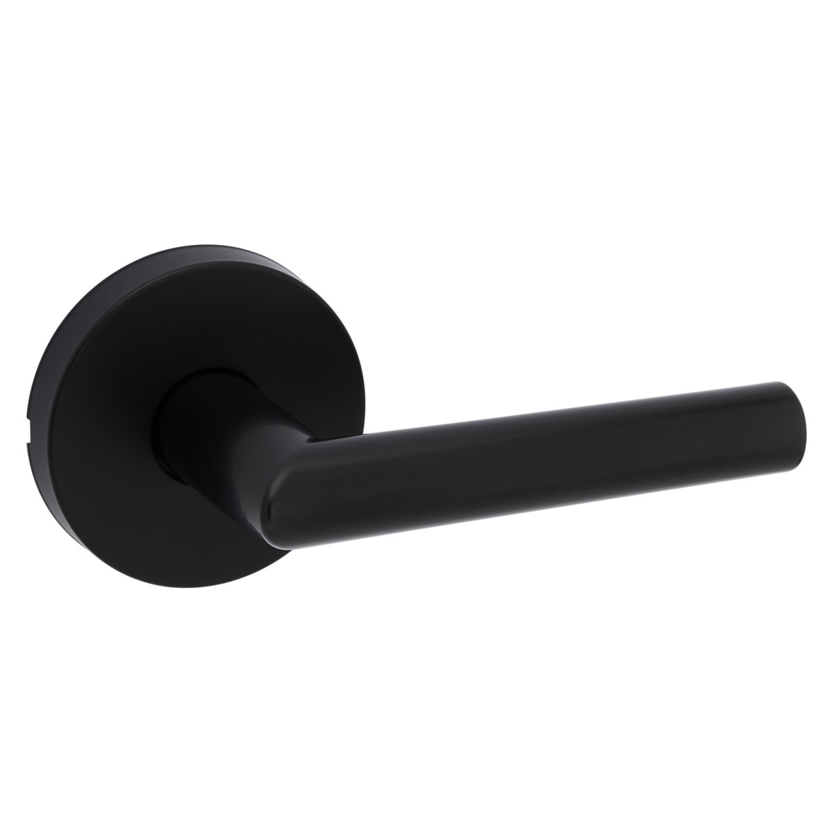 Kwikset 720MILRDT Milan Passage Door Lever Set - Black