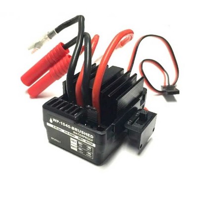 Redcat HW-WP-1040-Brushed Hobbywing 1/10 Brushed Waterproof ESC Lightning