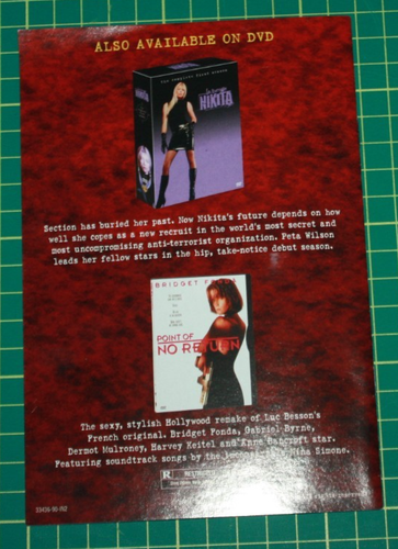 Tv Show DVD: la femme Nikita The Complete Second Season - Picture 14 of 14
