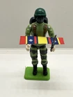 GI Joe 1987 The Sierra Gordo Campaign Medal Battle Ribbon Hasbro Figure Pack In
