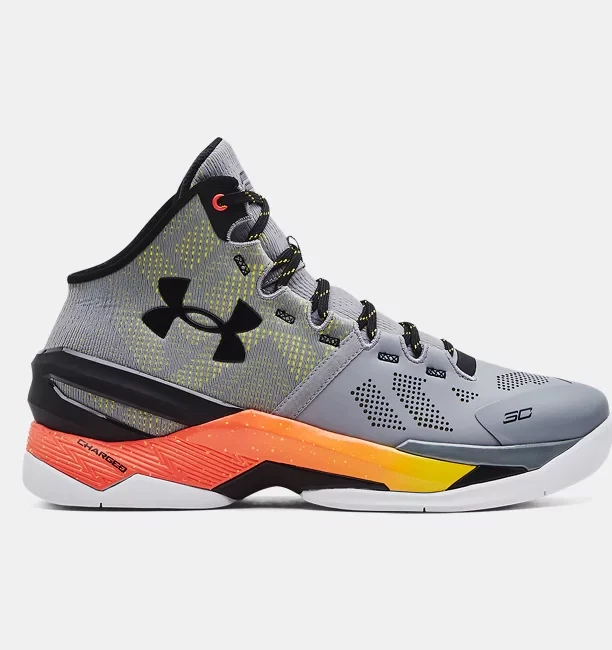 Under armour curry 2 mens cheap grey