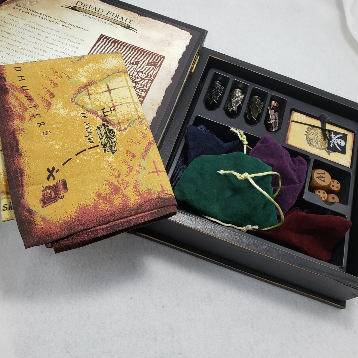 ドレッドパイレーツ　木製ボードゲーム - Dread Pirate Board Game Bookshelf Edition Replacement Pieces
