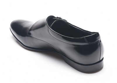 Shiny Black Oxfords Dress Shoes | eBay