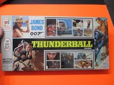 1965 JAMES BOND 007 THUNDERBALL BOARD GAME MILTON BRADLEY VERY