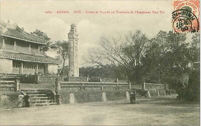 VIETNAM.Nr.32181.ANNAM.HUE.KURS UND PAGODE AM GRAB DES KAISERS TIEN SOR