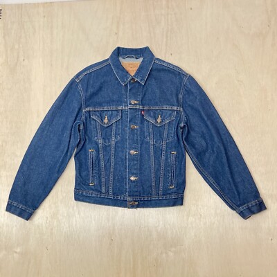 Levi's Vintage 90'S Trucker Jacket Men's Medium 70505-0216 Blue