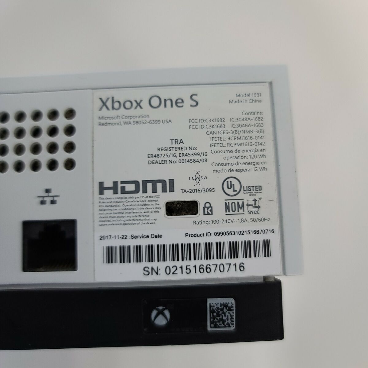 Microsoft Xbox One S 1TB White Console Bundle With Microsoft Xbox One S 1TB White Console Bundle With