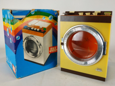 Vintage piko spielwaren washing machine children German GDR plaything ussr