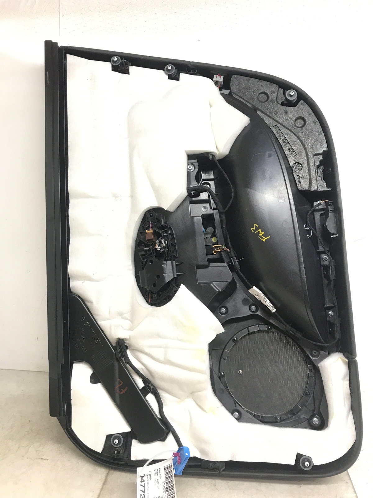 2013-2019 BENTLEY FLYING SPUR FRONT LEFT INNER DOOR PANEL *BROKEN HANDLE COVER*