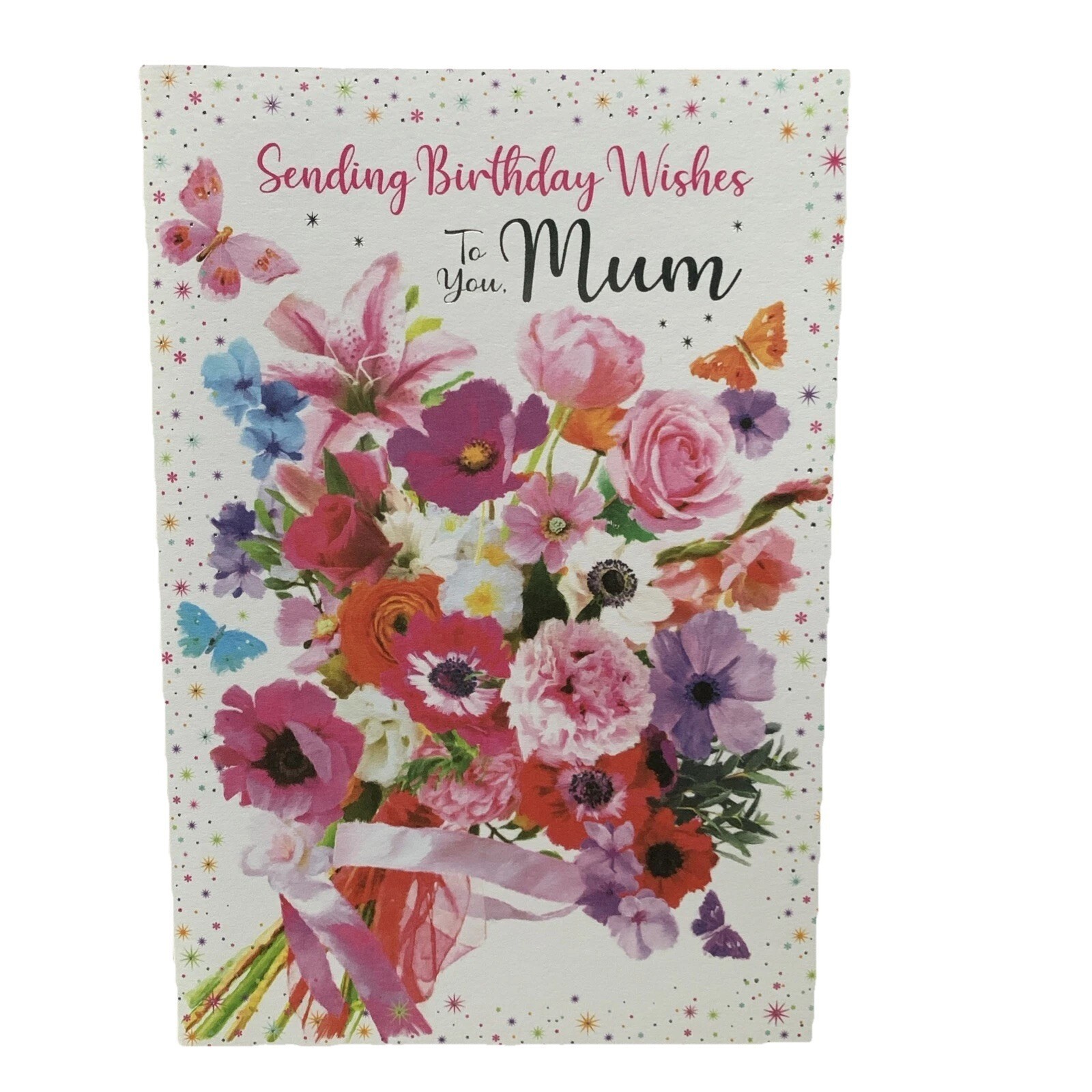 Mum Birthday Card Flowers Simply Amazing Just like you