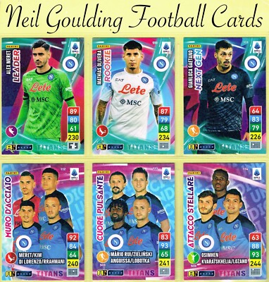 Panini Adrenalyn XL   FUSSBALLER SERIE 2022-23   Fußballkarten #1 bis #252