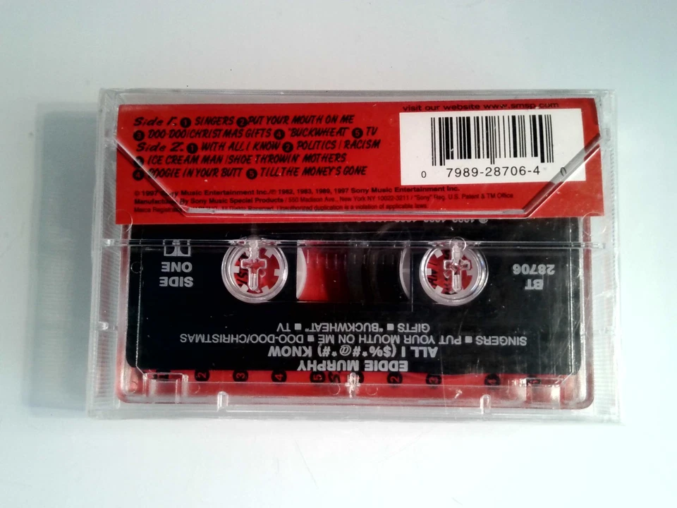 Eddie Murphy All I Know (Cassette) New Sealed - Image 2 of 2