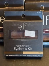 E.L.F. Elf Studio Eyebrow Brow Gel & Powder Kit #81303 DARK