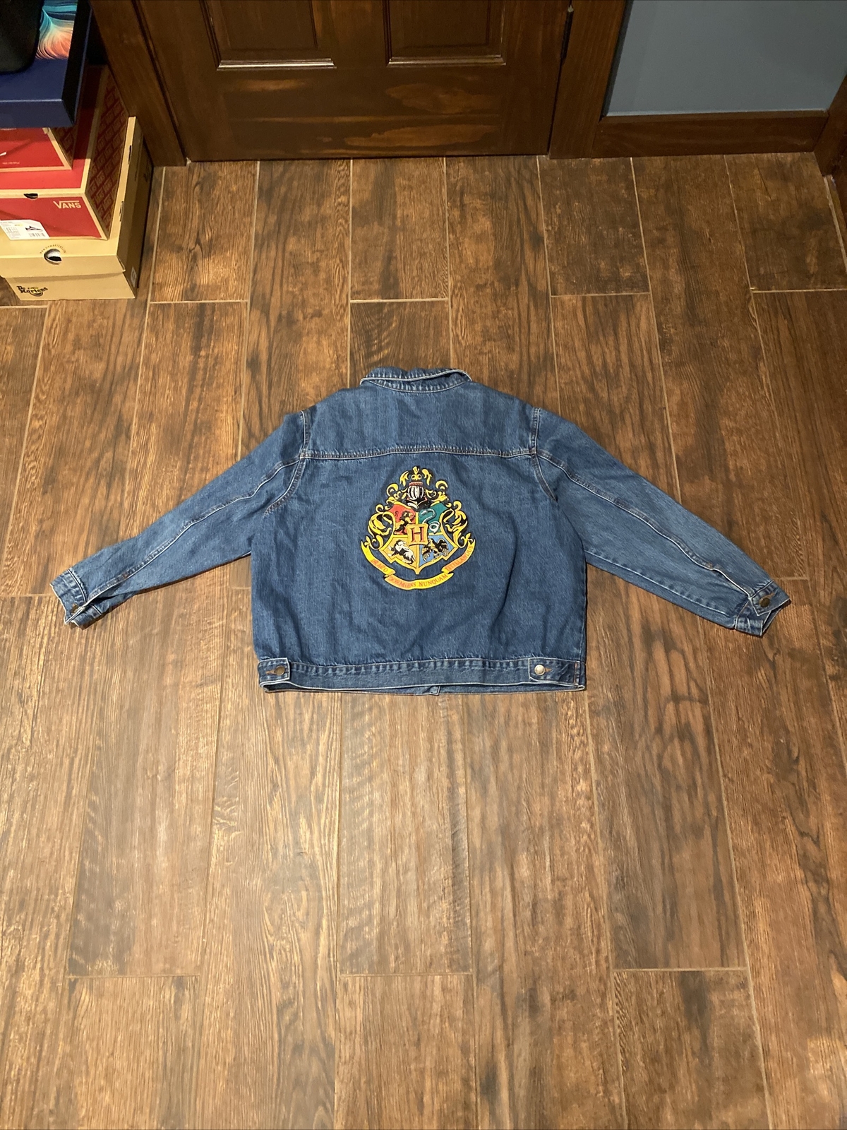 Harry Potter Hogwarts Denim Jacket Size 16 From Prima… Gem