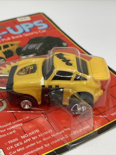 SUPERTOYS LOCK-UPS COMBINATION LOCK CAR SEALED ON CARD 1986 Porsche - Picture 4 of 6