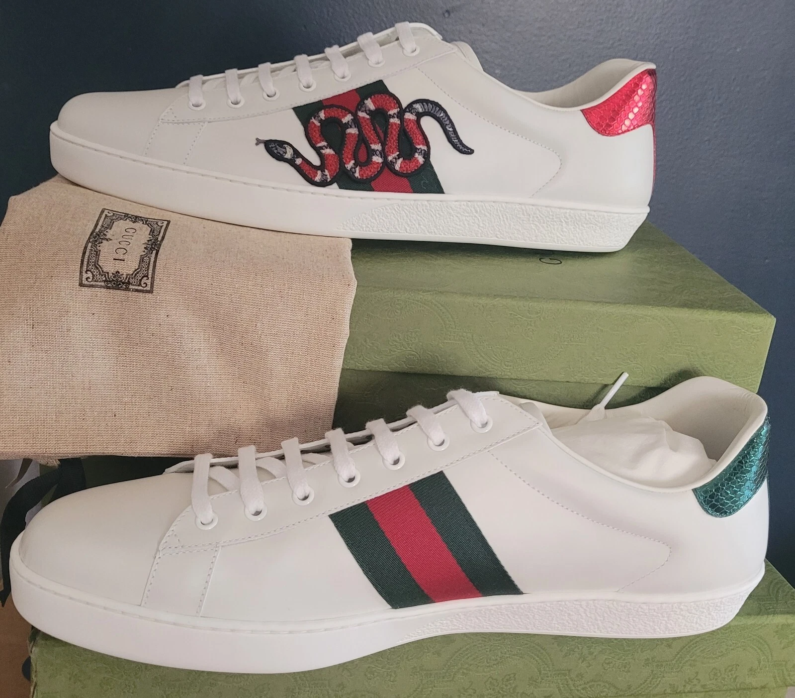 NEUF AUTHENTIQUE GUCCI ACE 