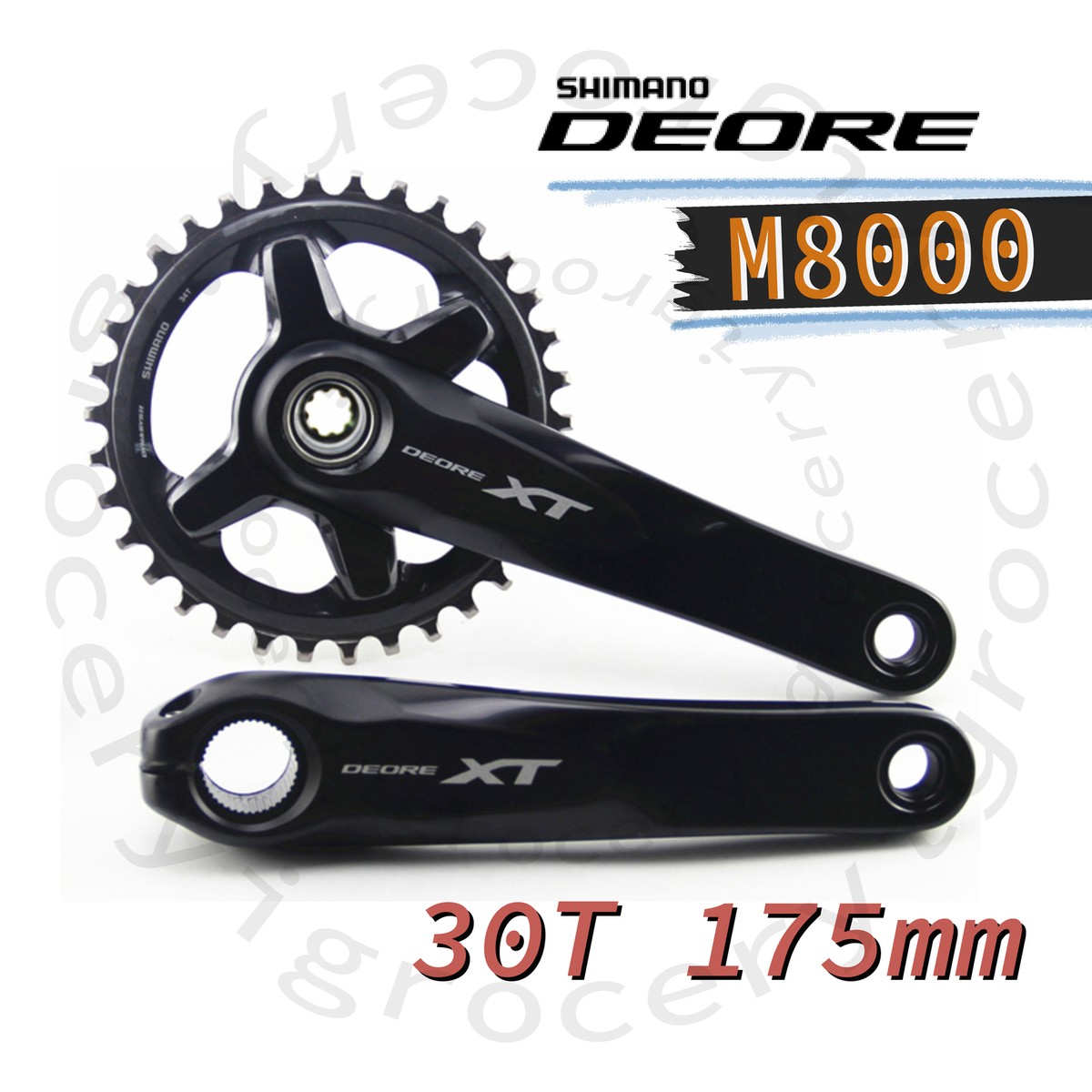 展示品　DEORE XT 175mm 38-28　右のみ FC-M8000 DEORE XT クランクセット 1x11スピード