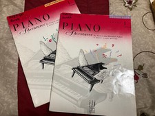 Piano Adventures Faber lot of 2 Lesson  Performance Level 1