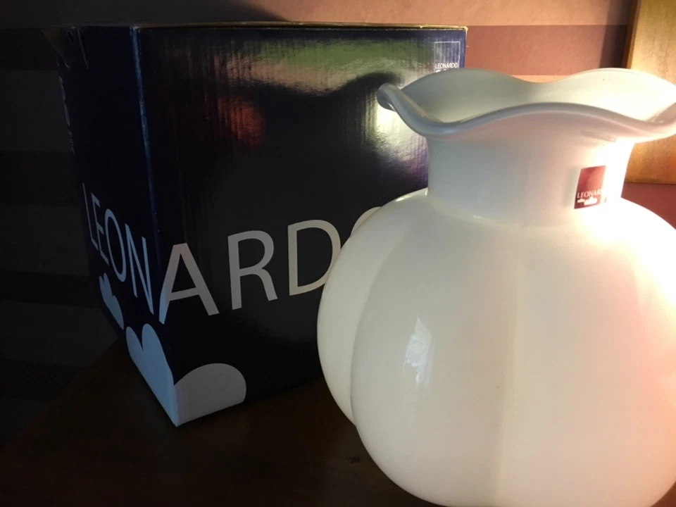 Leonardo Vase ‚Mariella‘ in  weiß. im Geschenkkarton.  