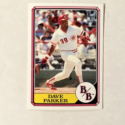 1987-Topps Boardwalk and Baseball -#20-Dave Parker -Cincinnati Reds MLB