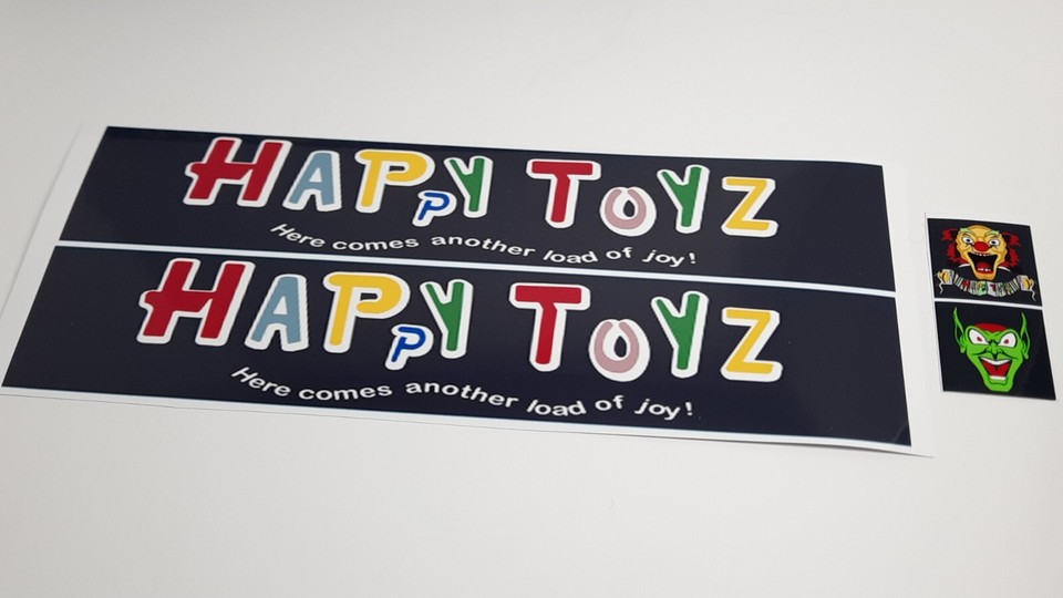 1/64th scale-Maximum Overdrive-HAPPY TOYS set of 4 stickers !!ONLY!! | eBay