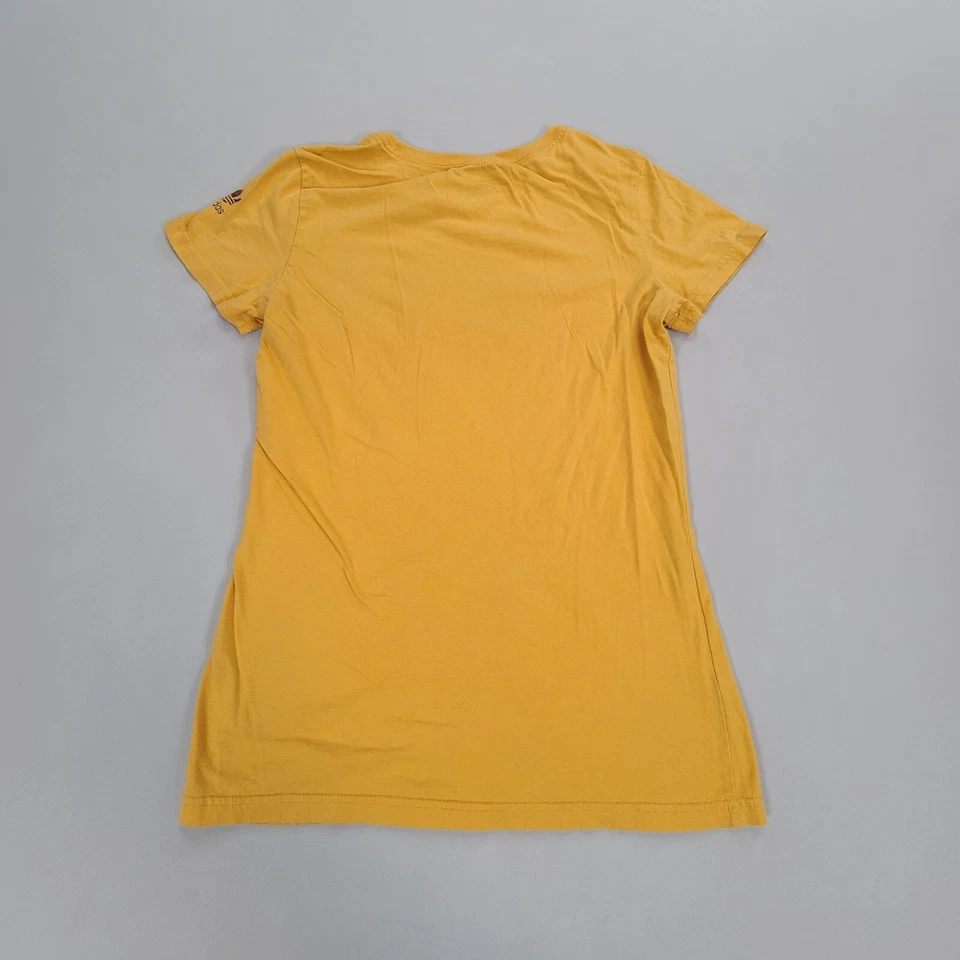 Camisa Los Angeles Lakers Niñas Pequeña Amarilla Baloncesto NBA Informal Adidas Juvenil Foto 2 de 4