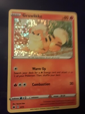Pokemon Card Growlithe 004/015 Holo McDonalds 2022 Fresh | eBay