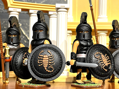 Lot Playmobil Soldats Grecs, Perses, Romains, Gladiateurs... - Occasion, Thème Historique