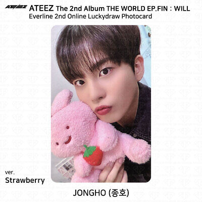 ATEEZ THE WORLD EP.FIN WILL Everline 2nd Luckydraw Photocard ATEEZ THE WORLD EP.FIN WILL Everline 2nd Luckydraw Photocard