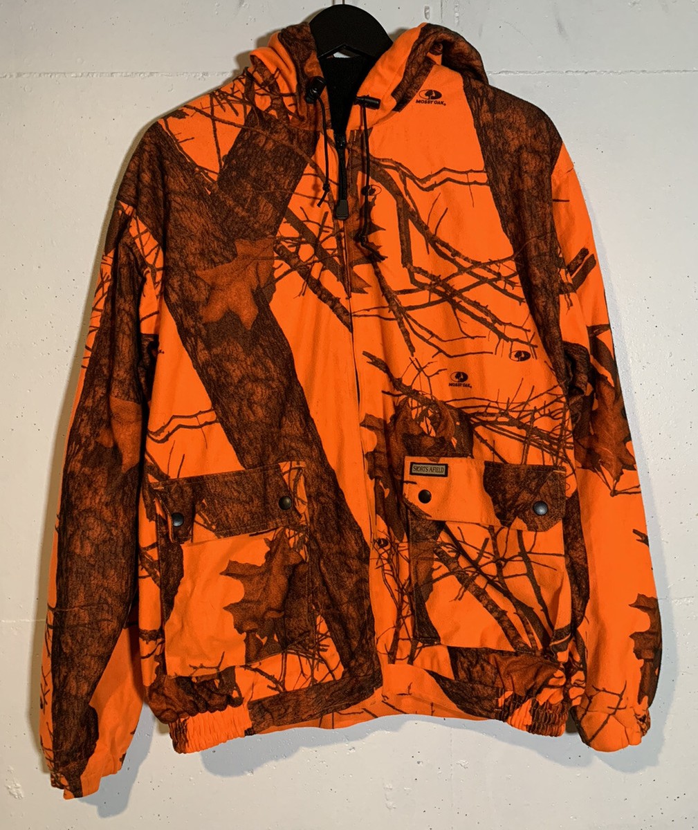 Vintage Y2k Sports Afield Mossy Oak Orange Camo Lined Vintage Y2k Sports Afield Mossy Oak Orange Camo Lined
