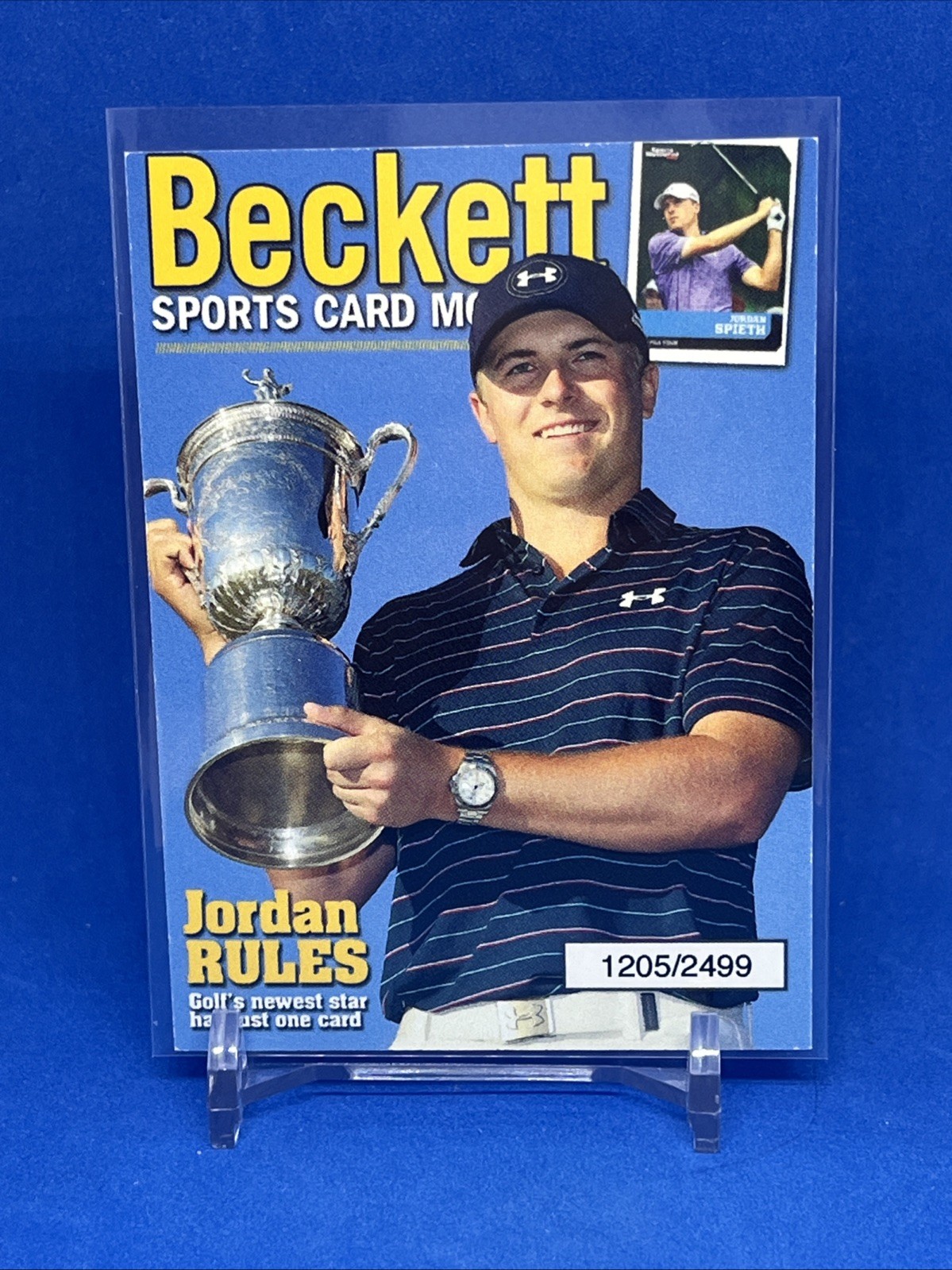 2015 Beckett Covers National Convention Jordan Spieth Kris Bryant Rookie /2015 thumbnail 2