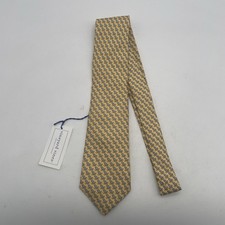 NWT VINEYARD VINES Martha’s Vineyard Yellow Silk BEACH CHAIRS TIE Made in USA