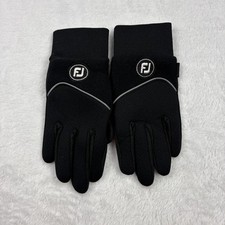 FOOTJOY LML Cold Weather Gloves Medium Black Nylon Multi Material Golf Accessory