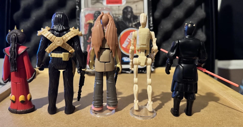 Star Wars Coleção Retrô Krrsantan, O Livro de Boba Fett + lote de bonecos - Imagem 2 de 4